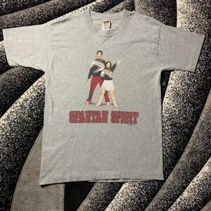 Vintage 90s SNL Spartan Spirit Will Ferrell Cheer Grey T-shirt